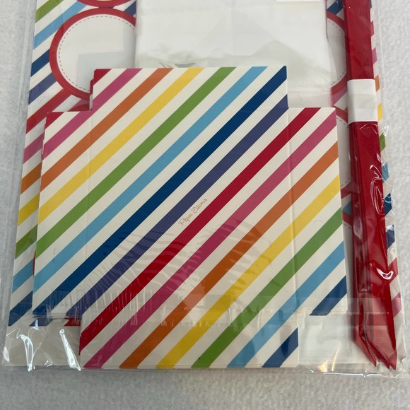 PAPER ESKIMO TREAT BAG SET 12 PC NEW MULTICOLOR - Picture 4 of 4